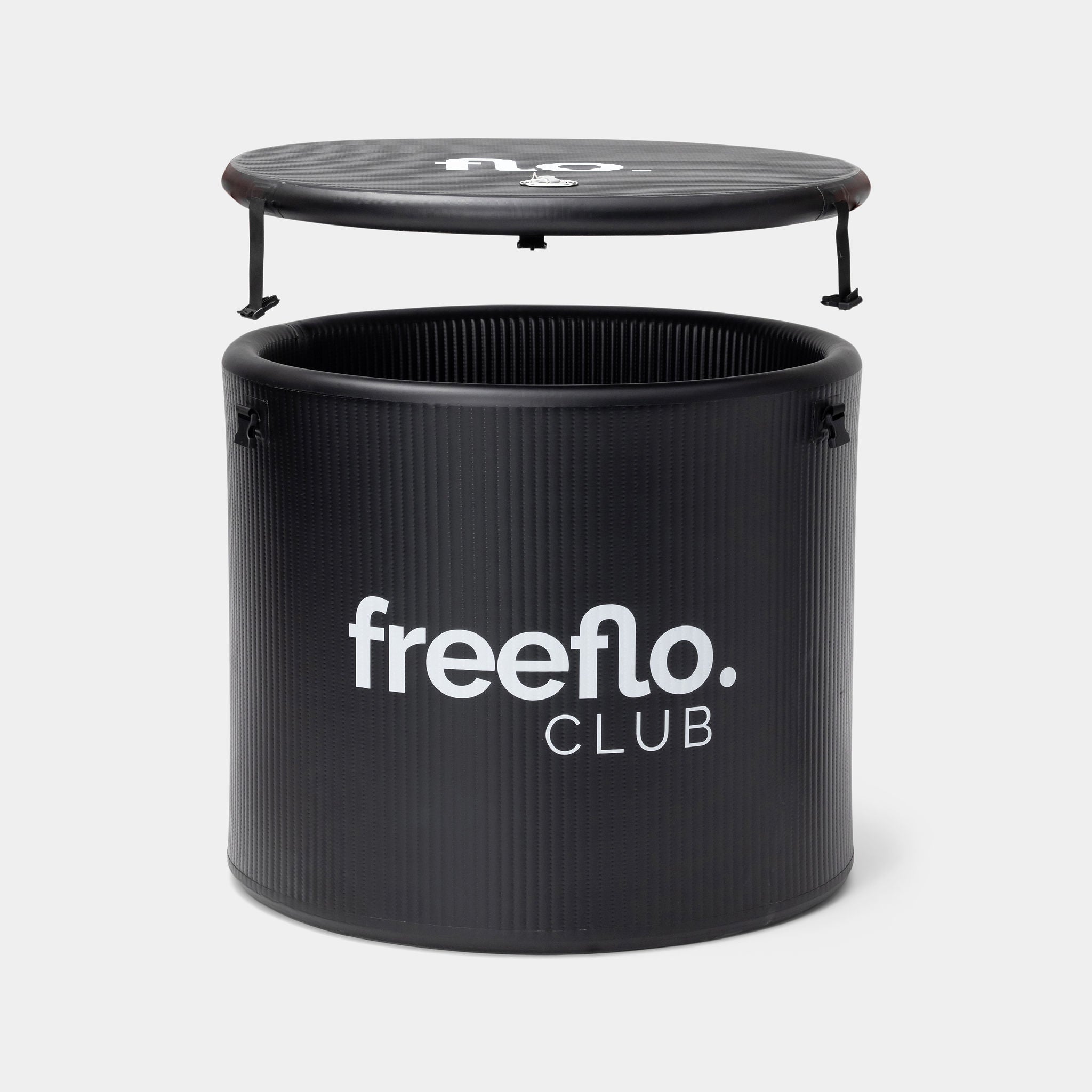 Freeflo Vault Ice Bath – premium insulated portable cold plunge tub.