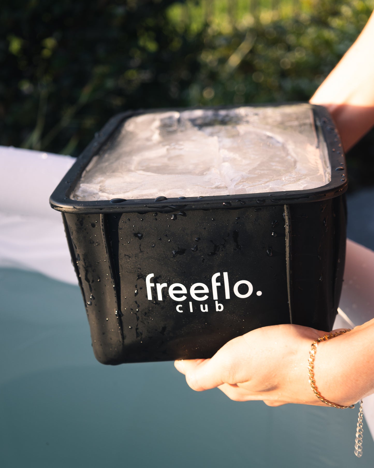 Large Ice Block Tray for Ice Baths