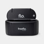 Flo Axis Ice Bath with lid propped open