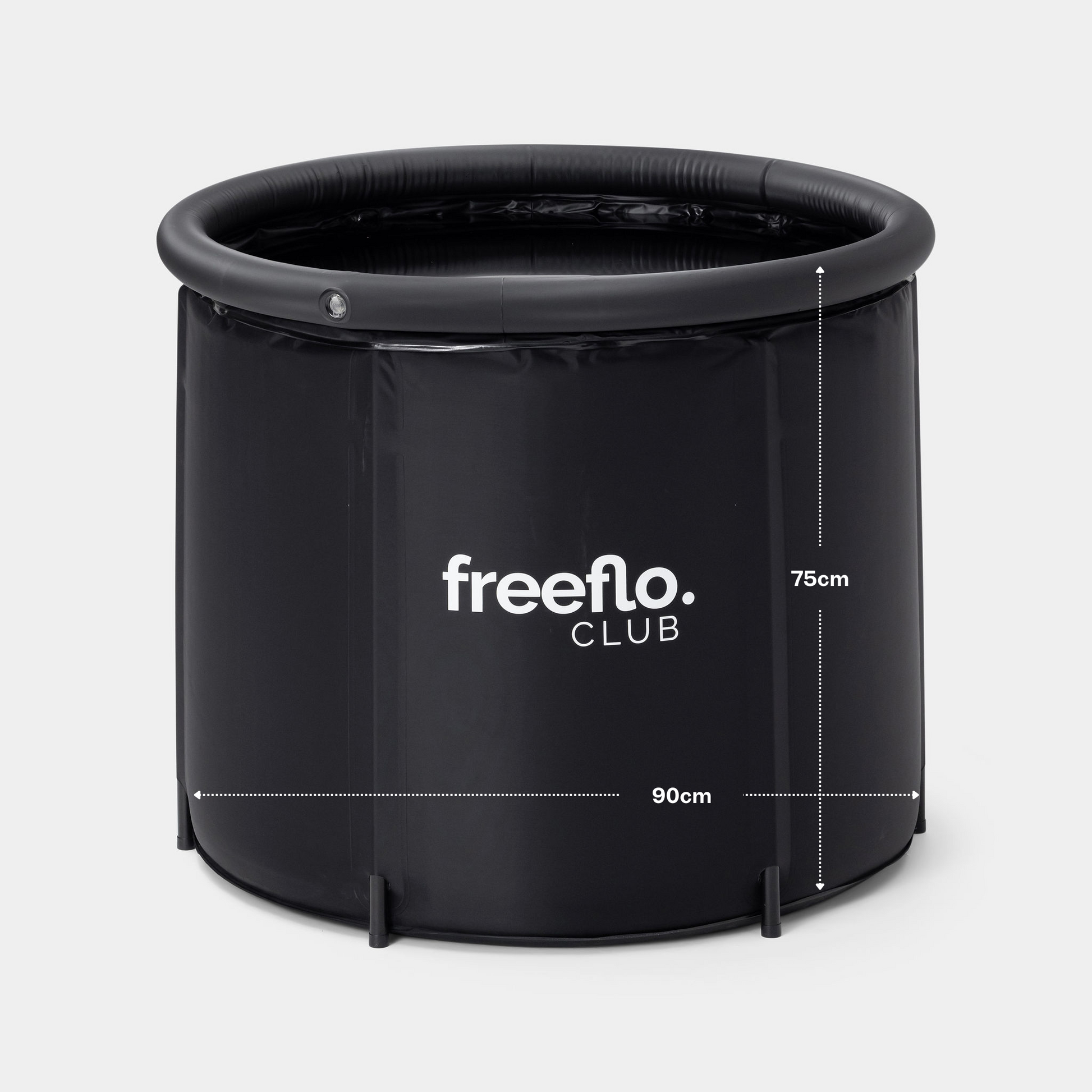 Freeflo Club Flo Pod Pro Ice Bath – portable professional ice bath for wellness and performance.